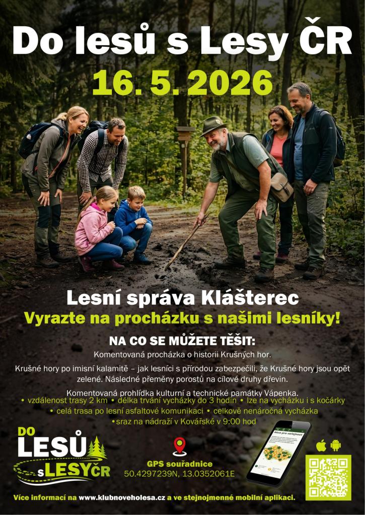 Do&nbsp;lesa s&nbsp;Lesy ČR